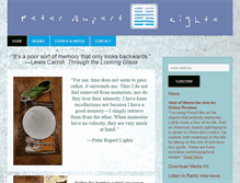 Tablet Screenshot of peterlighte.com